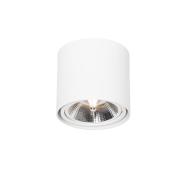 Akıllı Yüzeye Monte Spot Beyaz Döndürülebilir ve Eğilebilir Wifi GU10 111mm Dahil - Impact
