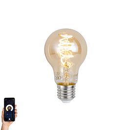 Bombilla LED inteligente E27 regulable A60 4.9W 320 lm 2500K Zigbee