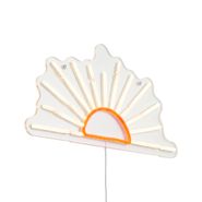 Lampada-da-parete-al-neon-bianco-caldo-con-arancione-incl.-LED---Sunset