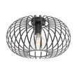 Plafoniera-di-design-nera-39-cm---Johanna