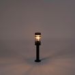 Buitenlamp-zwart-met-grondpin-en-kabelmof-50cm-IP44---Gleam