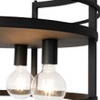 Industriële-hanglamp-zwart-met-rek-rond-4-lichts---Cage-Rack
