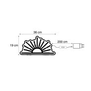 Lampada-da-parete-al-neon-bianco-caldo-con-arancione-incl.-LED---Sunset