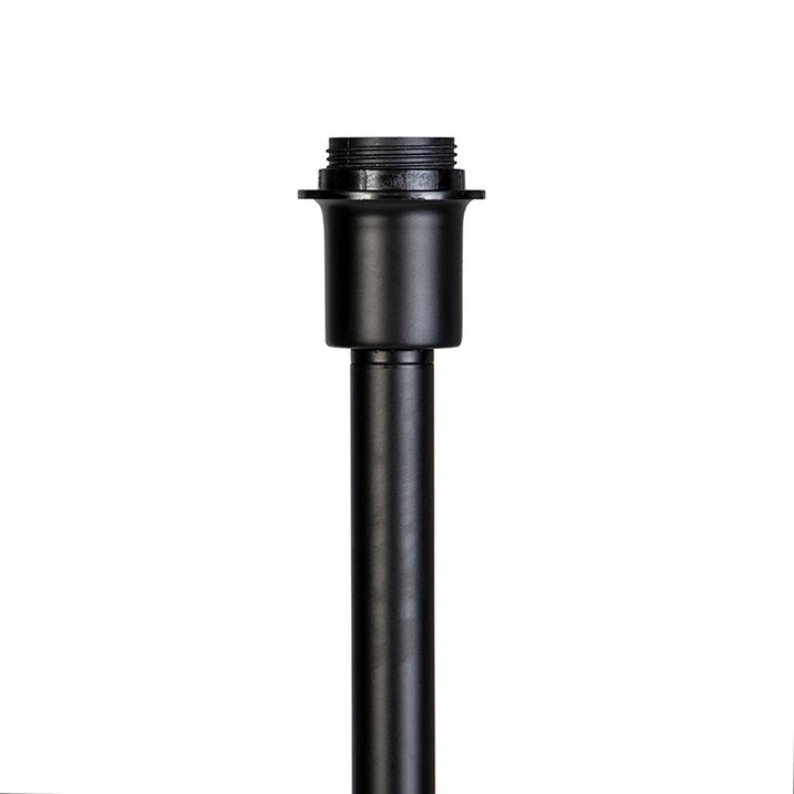 Moderna grīdas lampa melna bez abažūra 149 cm - Simplo