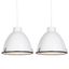Sada-2-priemyselných-závesných-svietidiel-bielych-38-cm-stmievateľných---Anteros