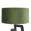 Podna-lampa-tronožac-crna-sa-zelenom-lampom-i-zlatom-50-cm---Puros