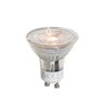 GU10 50mm LED-pirn läbipaistev 4,5W 360 lm 2700K