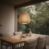 Japandi viseća lampa bambus 30cm IP44 - Moana