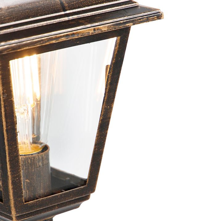 Klassische Laterne Antikgold 122 cm IP44 - Capital