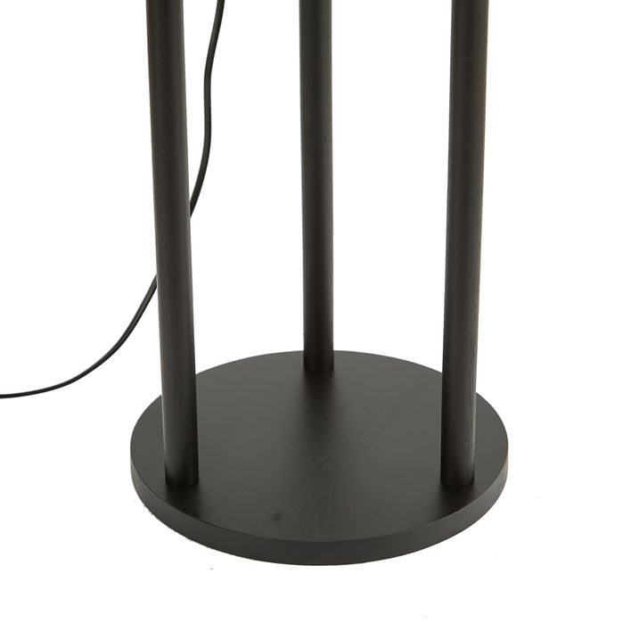 Интелигентна подова лампа черна вкл. WiFi A60 - Stojon