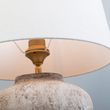 Klassieke-tafellamp-bruin-met-witte-kap---Inca-XS