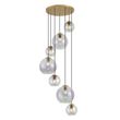 Art-Deco-Hanglamp-Goud-met-Regenboog-Glas-7-Lichts---Sandra