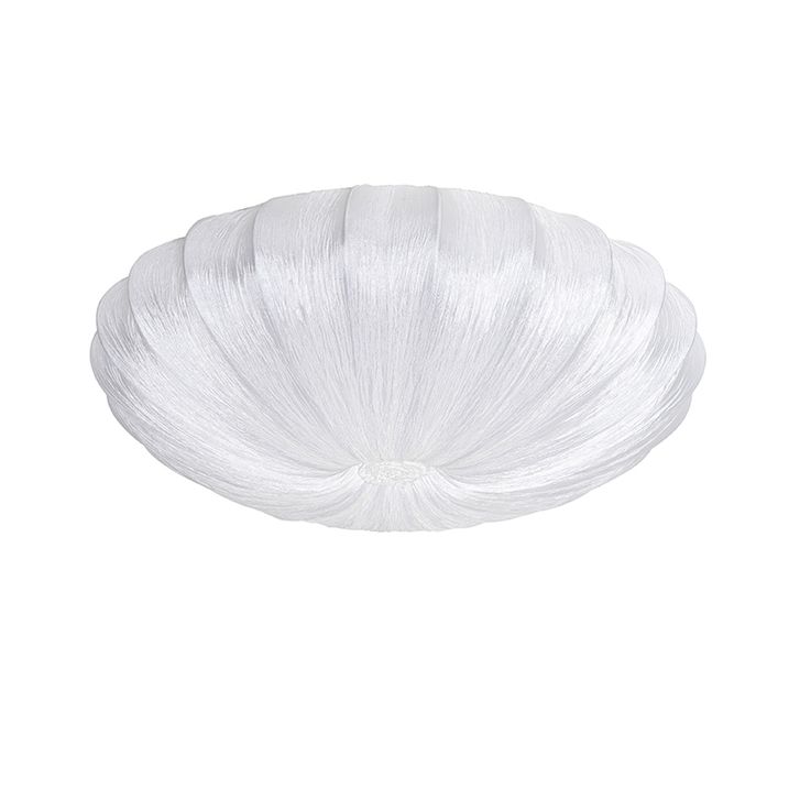 Pametna stropna svjetiljka bijela svila 60 cm 5-svjetla uklj. 5 Wifi P45 - Plu