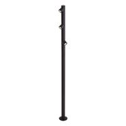 Moderna-spoljna-stubna-lampa-crna-150cm-uklj.-LED-3-svetla-IP65---Peri