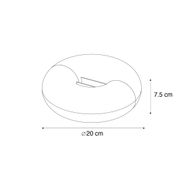 Modulo-LED-bianco-dimmerabile-IP54-ricaricabile-RGBW-con-telecomando---Lima