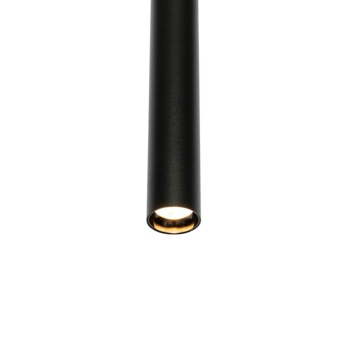 Moderna črna viseča svetilka za 1-fazni tirni sistem 4.5W 3000K - Magnetic Cassie