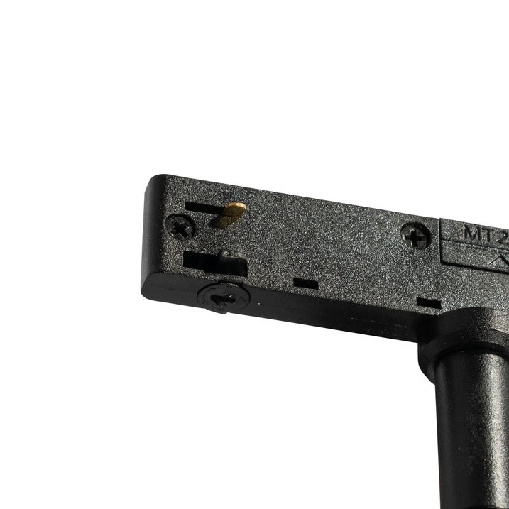 Foco Moderno Bege com Preto para Sistema de Trilho Monofásico - Slimline Uzzy