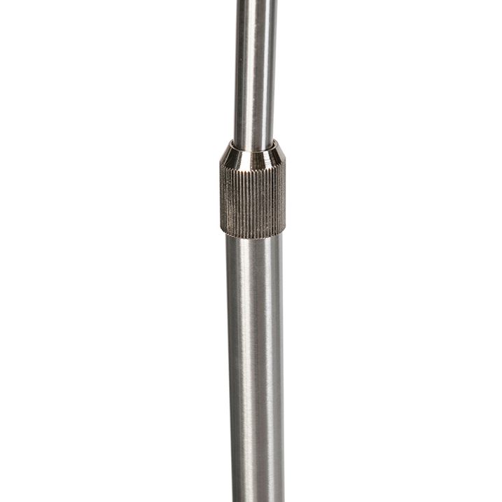 Arc Lamp Steel with Yellow Lampshade 35/35/20 - XXL