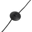 Stojací-lampa-černá-s-černým-plisovaným-stínítkem-a-nastavitelným-ramenem---Ladas-Deluxe