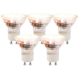 Sada 5 LED žárovek GU10 3W 250lm 2200K