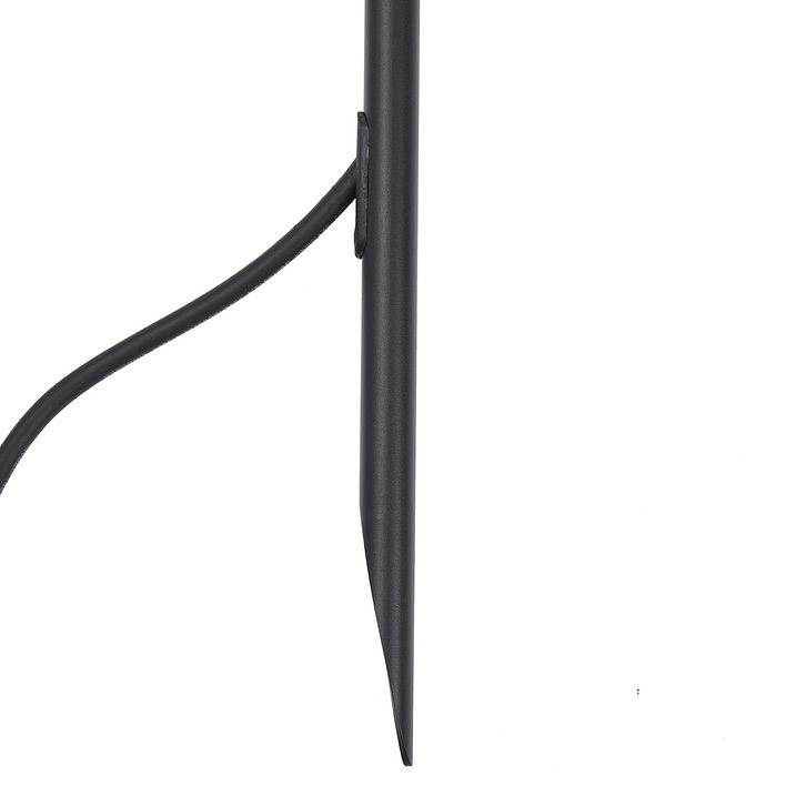 Strahler schwarz 80cm inkl. LED verstellbar IP65 inkl. Kabel und Stecker - Carl