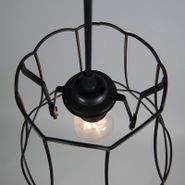 Metal-Lampshade-Black-25/21---Granny-Frame