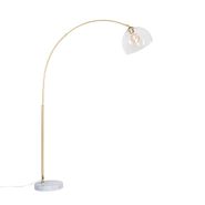 Smarte-Bogenlampe-Messing-mit-Klarglas-inkl.-WiFi-G95---Arc