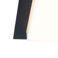 Plafoniera-moderna-nera-quadrata-con-LED-IP44---Lys