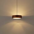 Moderna-viseća-lampa-tamno-bronzana-sa-taupe-bojom-50cm-3-svetla---Drum-Duo