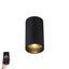 Spot-moderne-intelligent-noir-avec-WiFi-GU10---Tuba