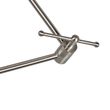 Moderne-hanglamp-staal-zonder-kap-2-lichts---Blitz