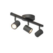 Faretto-da-soffitto-nero-GU10-50mm-3-luci-con-retroilluminazione-e-interruttore-a-3-vie---Back-Up