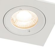 Комплект-от-6-вградени-прожектора-бели-квадратни-GU10-50mm-IP44---Xena