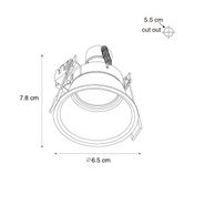 Set-di-6-faretti-incasso-bianchi-GU10-35mm-IP44---Dept