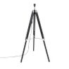 Stojaca lampa čierna bez tienidla - Tripod