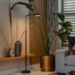 Design-gulvlampe-sort-inkl.-LED-med-touch-dæmper---Notia