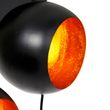 Hanglamp-zwart-met-gouden-binnenkant-7-lichts---Crooked-Cluster
