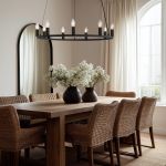 Industri&euml;le hanglamp zwart 9-lichts - Knight