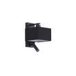Modern-Wall-Light-Black-Square-with-Reading-Light---Puglia
