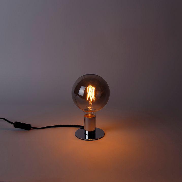 Smart E27 LED lamp G125 smoke 7W 400 lm 1800-3000K