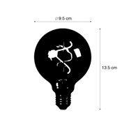 5er-Set-E27-dimmbare-LED-Spiral-Filament-Glühbirnen-G95-Rauch-3W-95lm-1800K