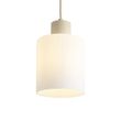 Scandinavische-hanglamp-beige-met-wit-glas-rond-3-lichts---Wisp