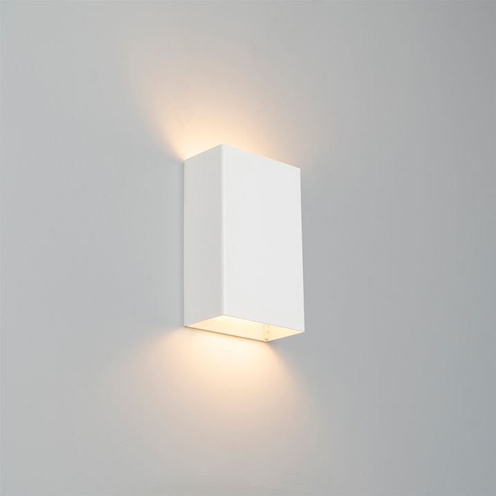 Applique Murale Moderne Blanche 2 Lampes - Otan S