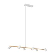 Moderna-viseča-svetilka-z-lesnim-potiskom-z-belo-barvo-6-Lights---Jeana-Straight