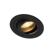 Set-of-6-Modern-Recessed-Spotlights-Black---Rondoo