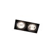 Einbau-Strahler-schwarz-GU10-AR70-trimless-2-Licht---Oneon