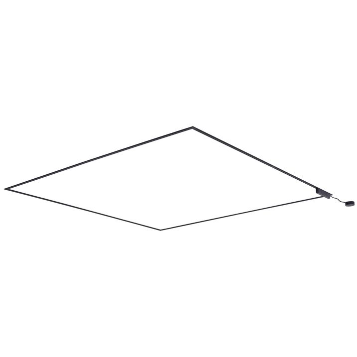 Moderný koľajnicový systém čierny 1-fázový 800 cm - Magnetic