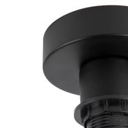 Plafondlamp-mat-zwart-met-witte-kap-45-cm---Combi