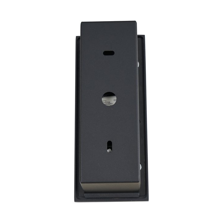 Applique murale moderne noire avec LED et port USB-C - Hilton