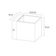 Set-mit-2-Smart-Wandleuchten-Dunkelbronze-8-cm-Inkl.-Wifi-G9---Transfer